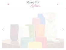 Tablet Screenshot of mazeltovglass.com